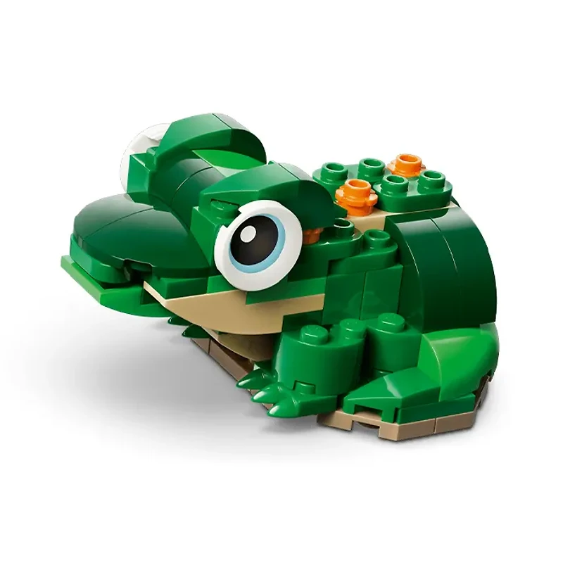 LEGO Creator 3-in-1 Turtle with a Water Lily Flower 124 Pieces