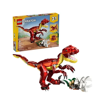 LEGO Creator 3-in-1 Fierce Dinosaur 283 Pieces
