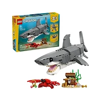 LEGO Creator 3-in-1 Fierce Shark with a Treasure Chest 379 Pieces