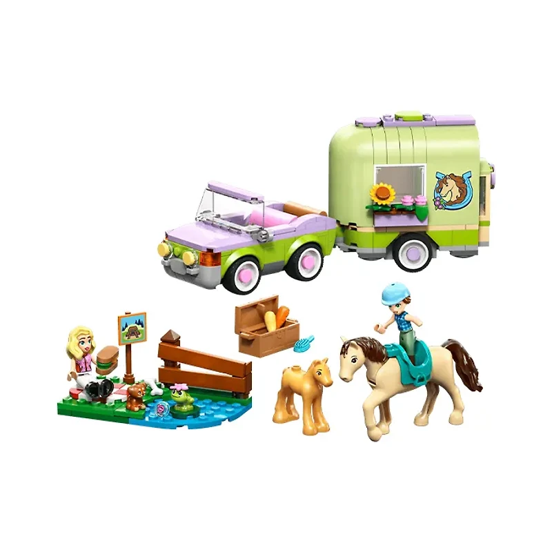 LEGO Friends Horse & Baby Foal Trailer 279 Pieces