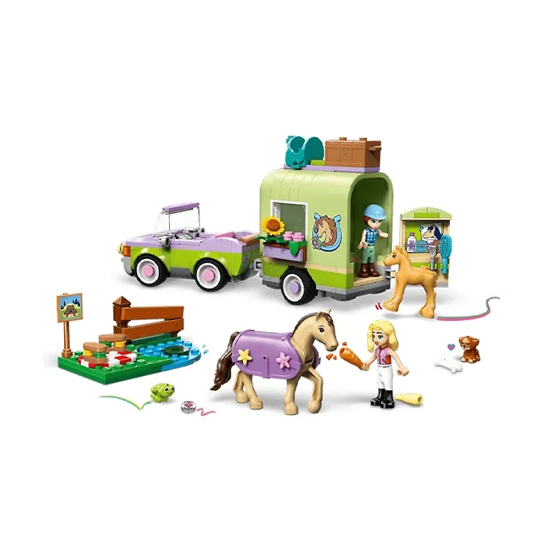 LEGO Friends Horse & Baby Foal Trailer 279 Pieces