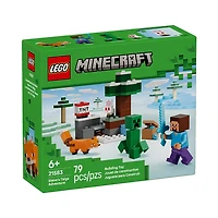 LEGO Minecraft Steve’s Taiga Adventure 79 Pieces