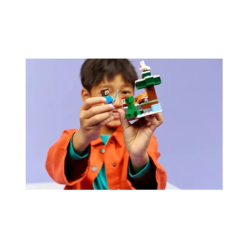 LEGO Minecraft Steve’s Taiga Adventure 79 Pieces