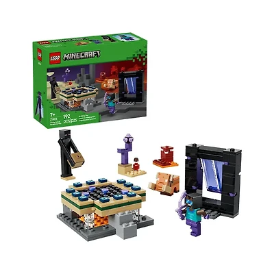 LEGO Minecraft Nether & End Portal Journey 192 Pieces