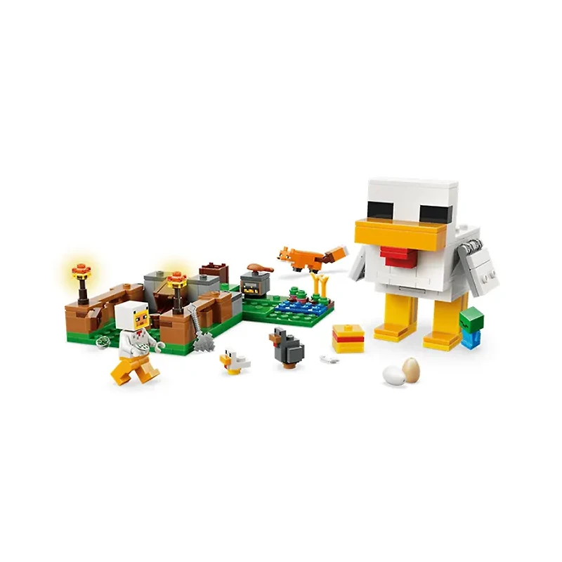 LEGO Minecraft Chicken Farm 233 Pieces
