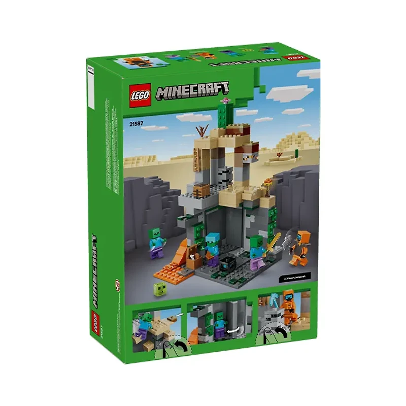 LEGO Minecraft Zombie Dungeon 284 Pieces