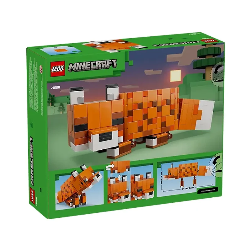 LEGO Minecraft The Fox 497 Pieces