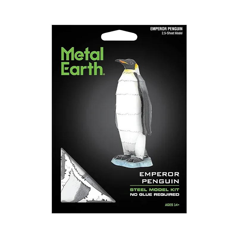 Metal Earth Emperor Penguin 3D Metal Model Kit