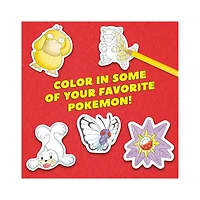 Pokémon Color Your Own Fuzzy Stickers