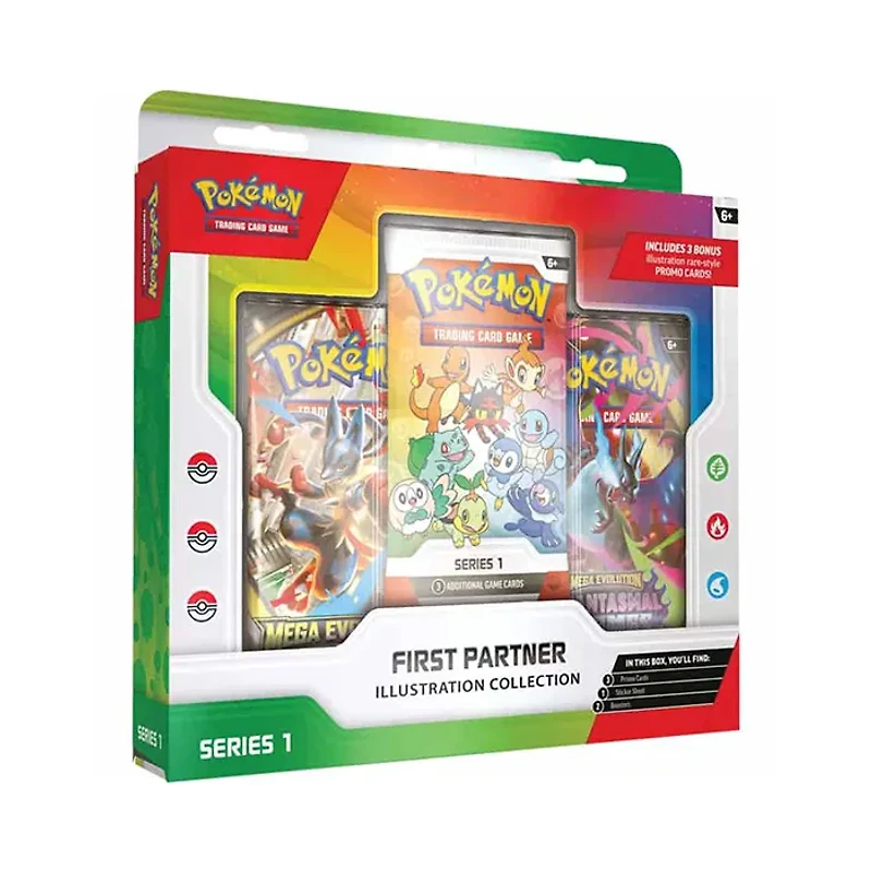 Pokémon TCG: First Partner Illustration Collection: Series 1