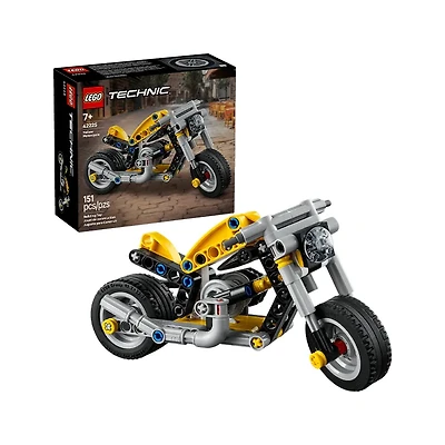 LEGO Technic Yellow Motorcycle 151 Pieces