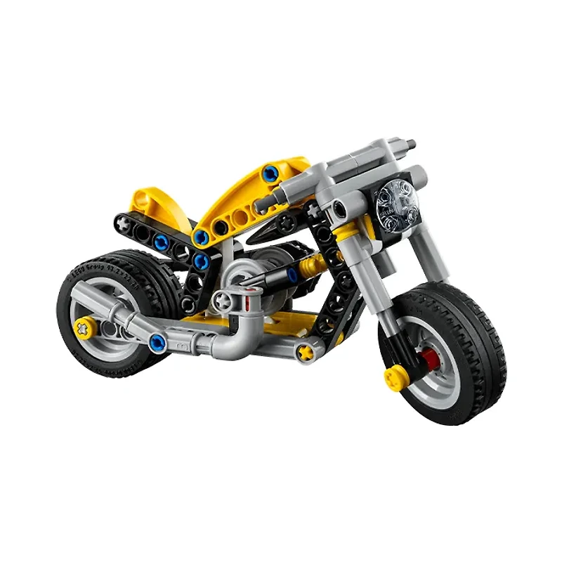 LEGO Technic Yellow Motorcycle 151 Pieces