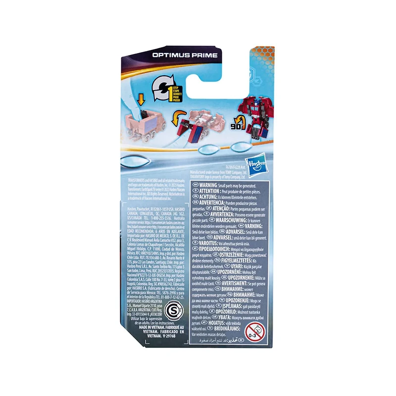 Transformers Toys EarthSpark Tacticon Optimus Prime Action Figure