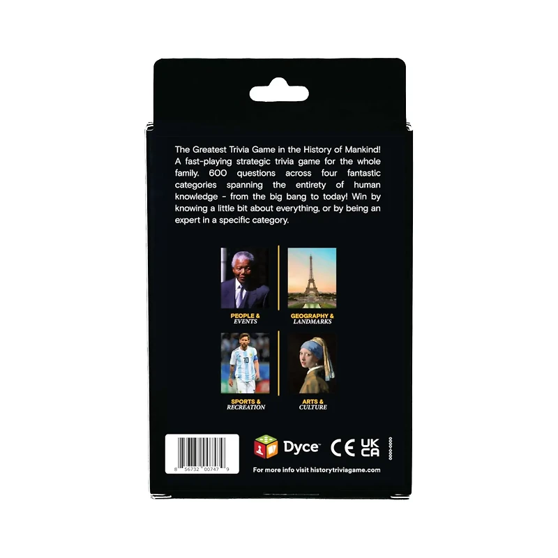 History Trivia Game – Tuckbox