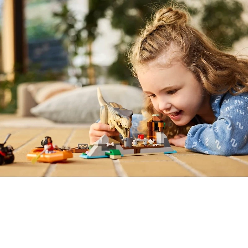 LEGO  Jurassic World T. rex River Escape 199 Pieces