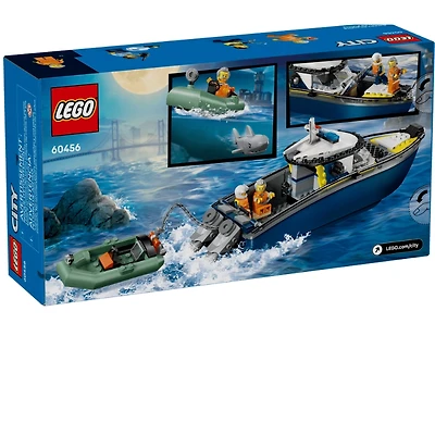 LEGO City Police Boat Chase 264 Pieces