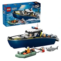 LEGO City Police Boat Chase 264 Pieces