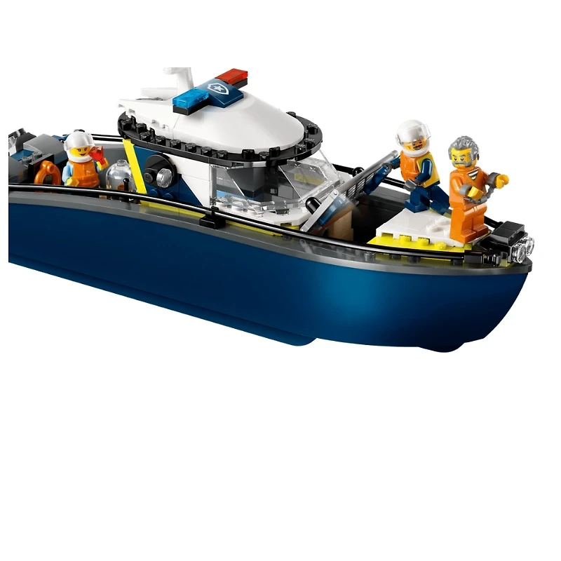 LEGO City Police Boat Chase 264 Pieces
