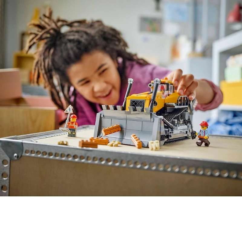 LEGO City Yellow Bulldozer 682 Pieces