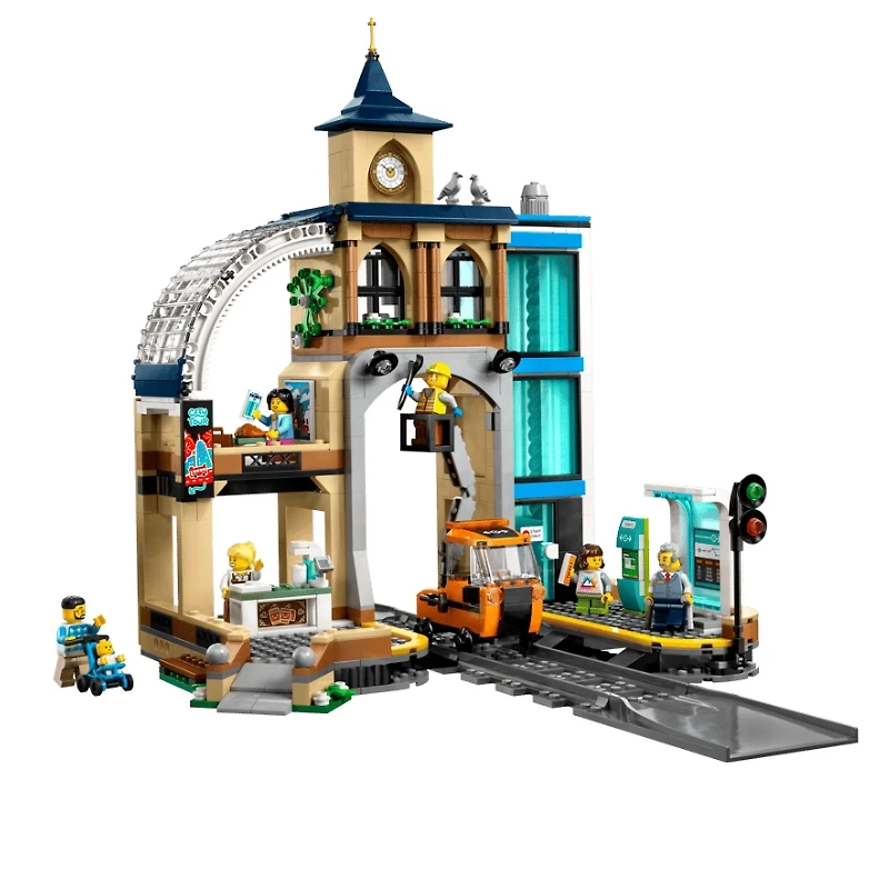LEGO City Central Train Station 752 Pieces