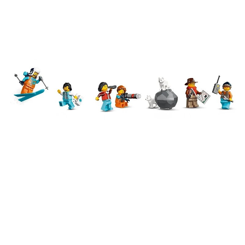 LEGO City Explorers’ Arctic Polar Express Train 1517 Pieces