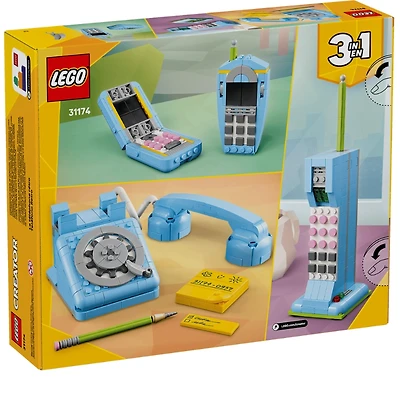LEGO Retro Telephone Creator 3-in-1 383 piecs