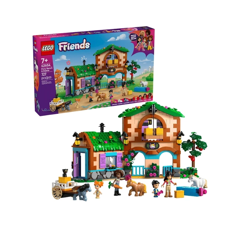 LEGO Friends Pony Ranch & Stable 727 Pieces