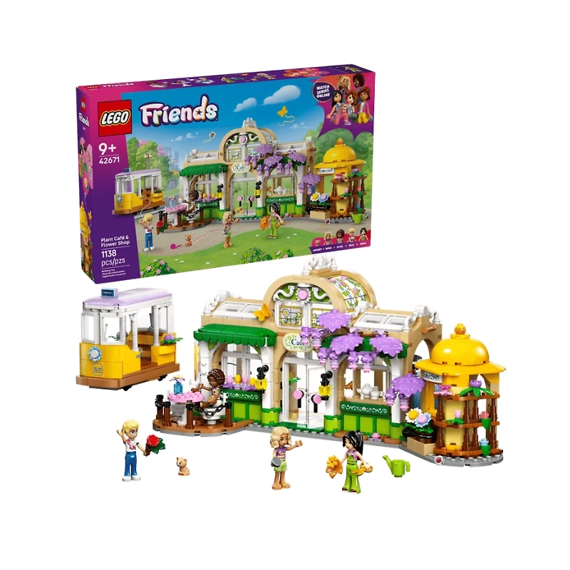LEGO Friends Plant Café & Flower Shop 1138 Pieces