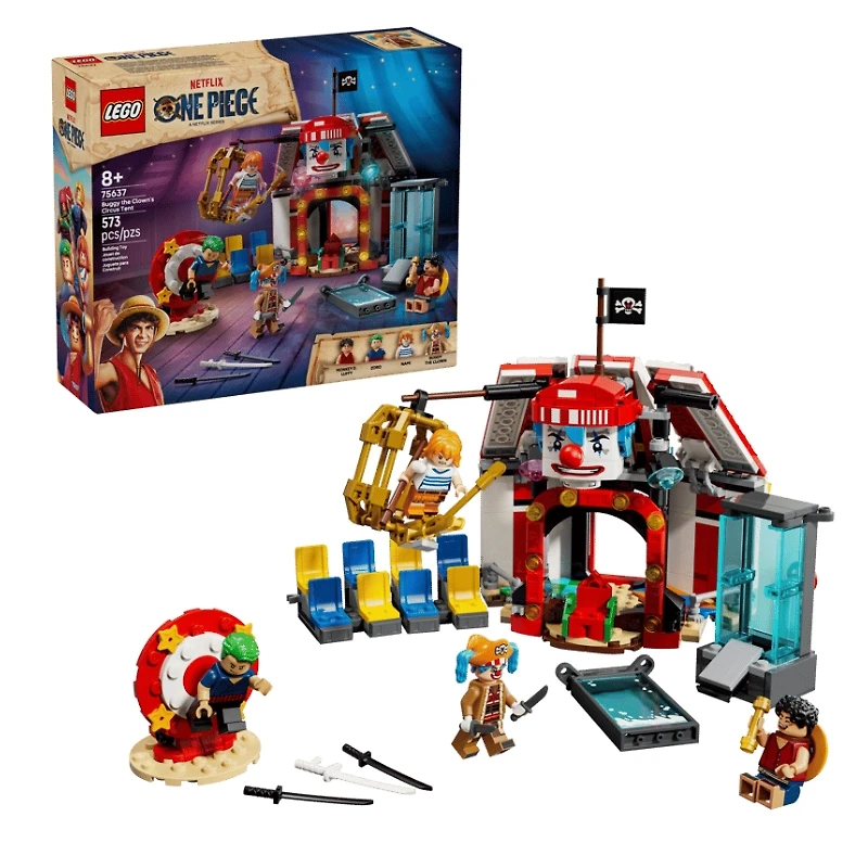 LEGO One Piece Buggy the Clown’s Circus Tent 573 Pieces