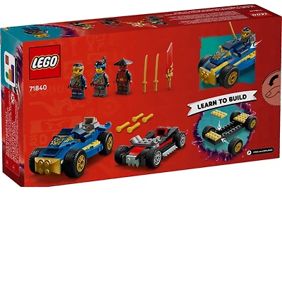 LEGO NINJAGO Rogue vs. Drix Race Car Duel 111 Pieces