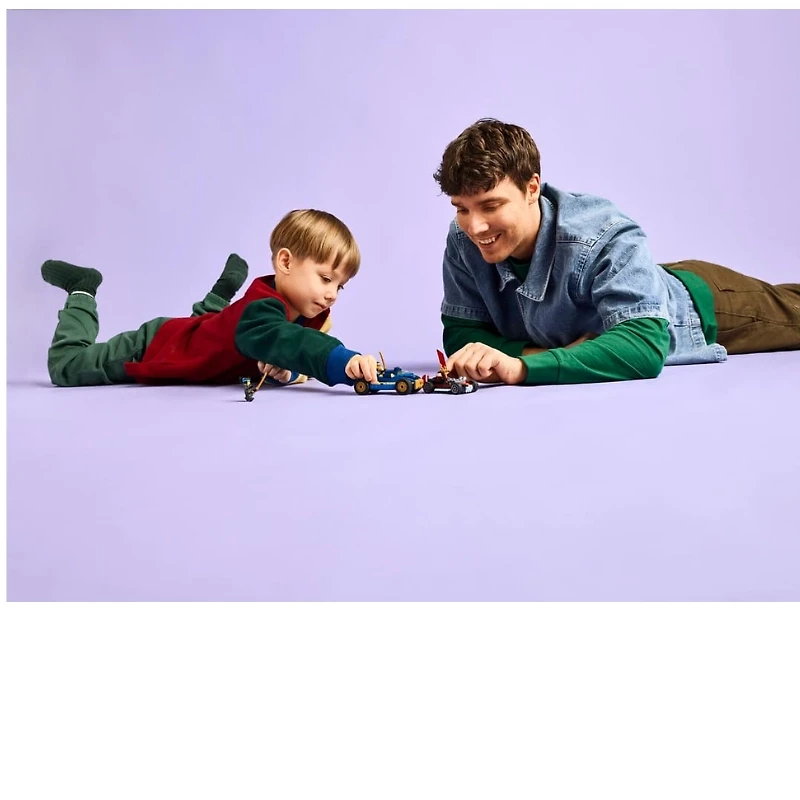 LEGO NINJAGO Rogue vs. Drix Race Car Duel 111 Pieces