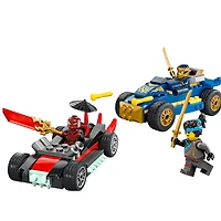 LEGO NINJAGO Rogue vs. Drix Race Car Duel 111 Pieces