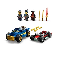 LEGO NINJAGO Rogue vs. Drix Race Car Duel 111 Pieces