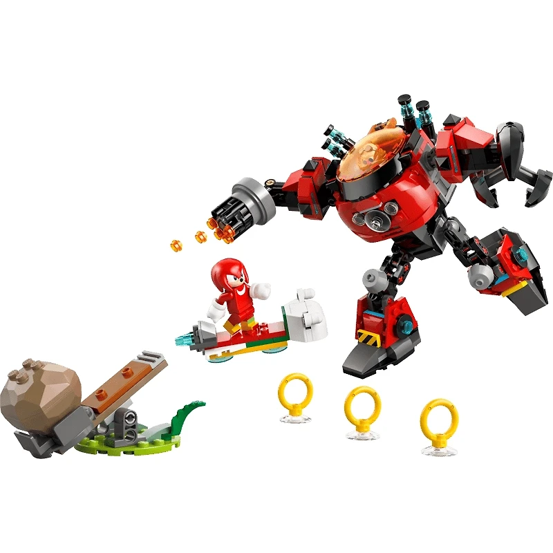 LEGO Sonic the Hedgehog™ Knuckles vs. Dr. Eggman Egg Crusher Mech 350 Pieces