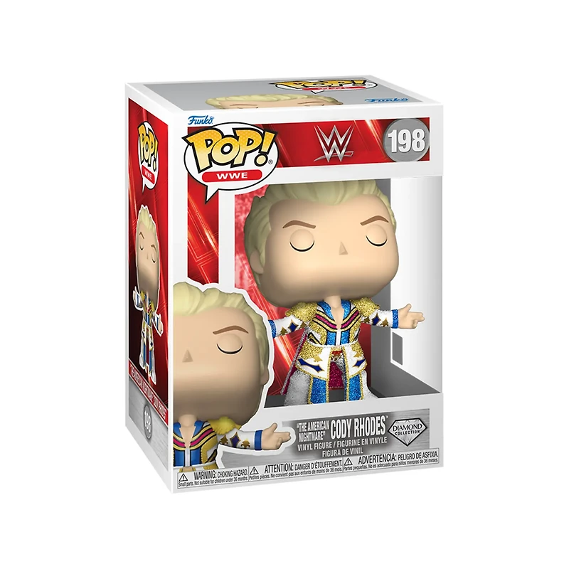 Funko Pop! Sports WWE “The American Nightmare” Cody Rhodes (Diamond)