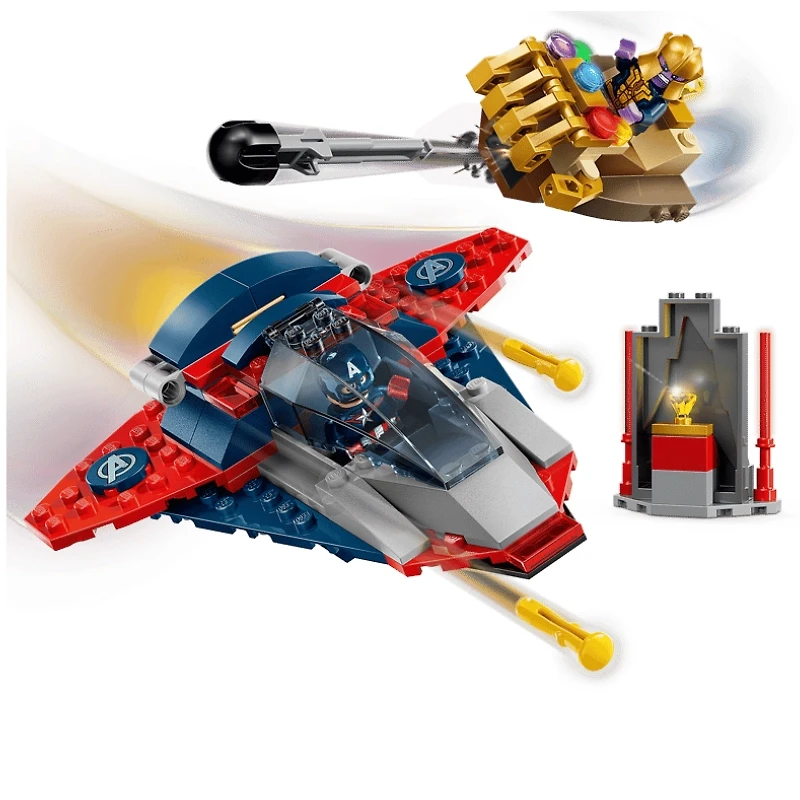 LEGO Marvel Captain America vs. Thanos 107 Pieces