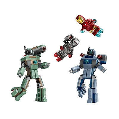 LEGO Marvel Iron Man & War Machine vs. Hammer Drones 204 Pieces