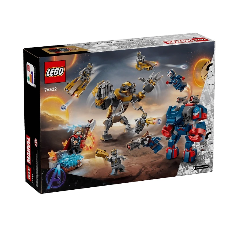 LEGO Marvel Avengers: Endgame Thor vs. Chitauri 373 Pieces