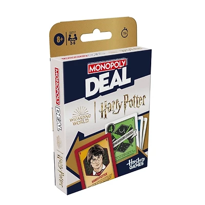 Monopoly Deal: Harry Potter Card Game | Family Games for Kids and Adults |