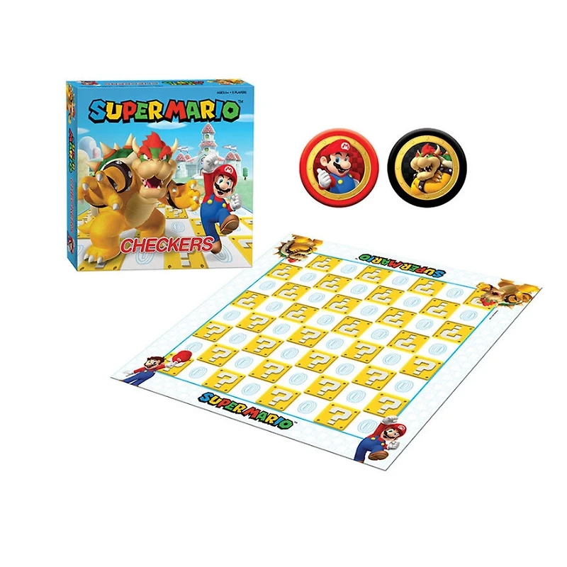 CHECKERS: Super Mario vs. Bowser