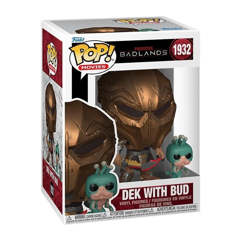 Funko Pop!&Buddy: Predator Badlands  DEK with Bud