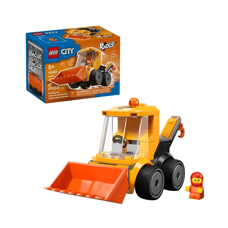 LEGO City Rides – Construction Loader 61 Pieces