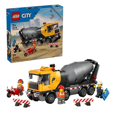 LEGO City Cement Mixer 371 Pieces