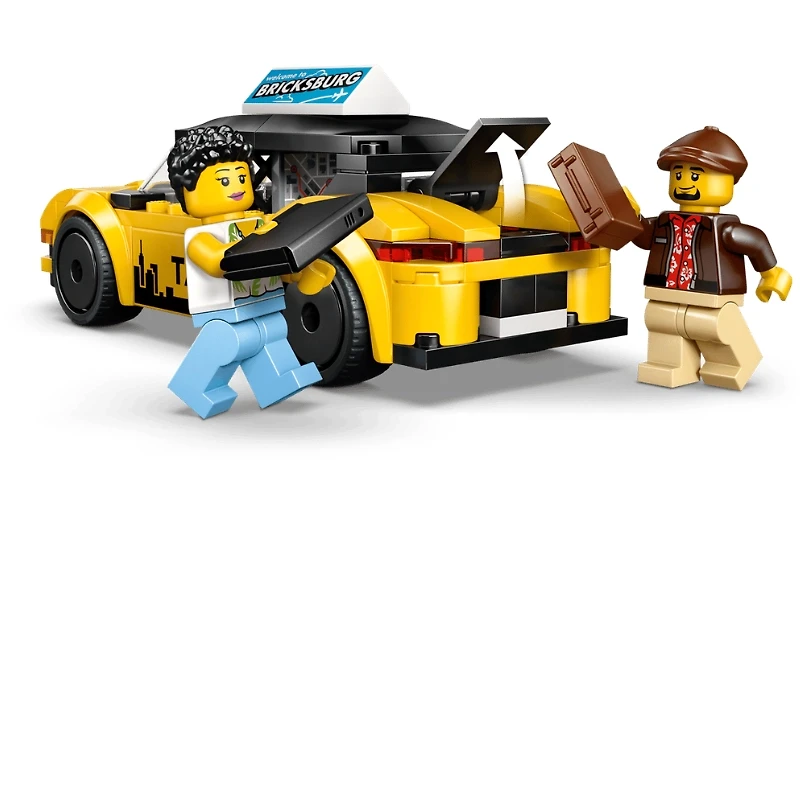 LEGO City Yellow Taxi 122 Pieces