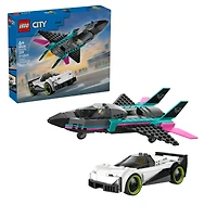 LEGO City Jet vs. Car 259 Pieces