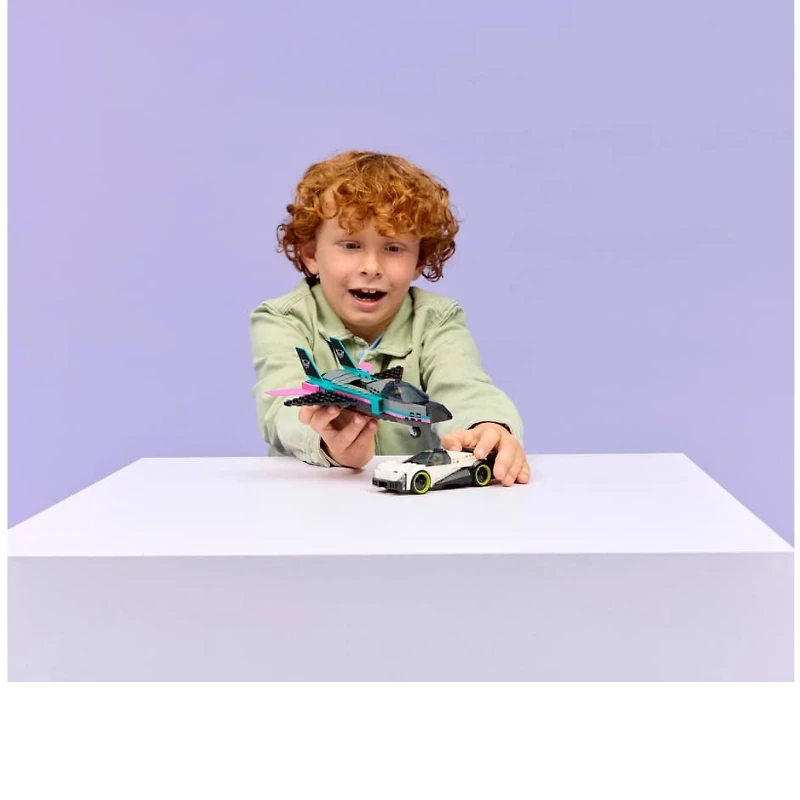 LEGO City Jet vs. Car 259 Pieces