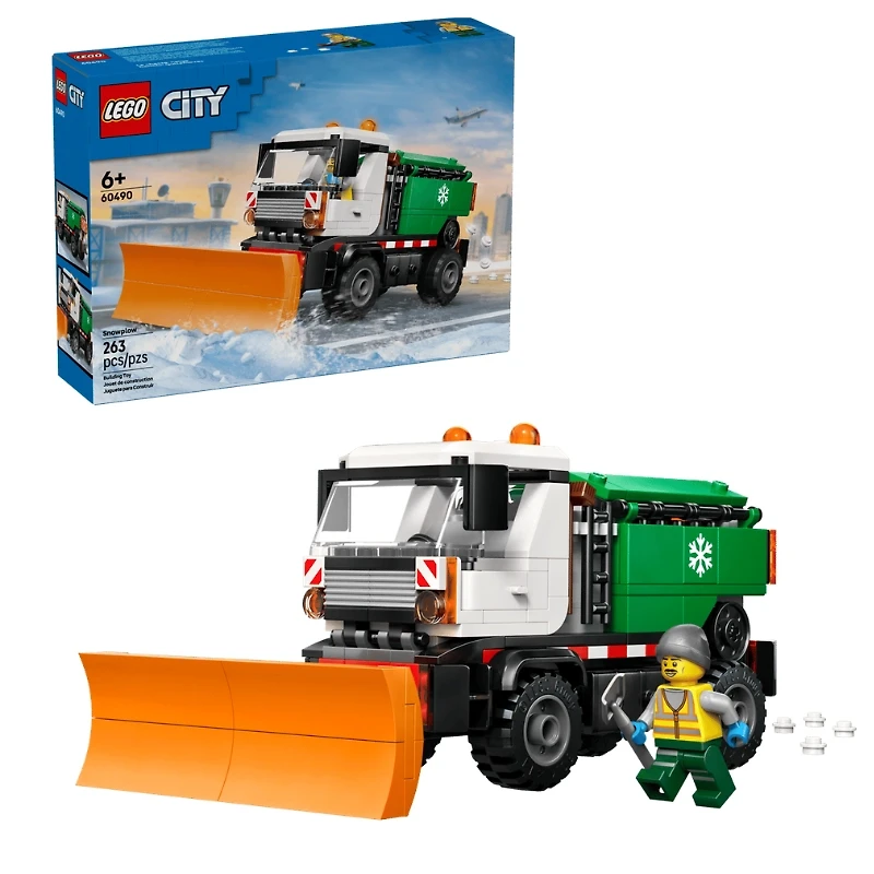 LEGO City Snowplow 263 Pieces