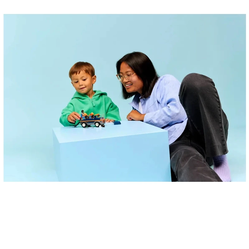 LEGO City Motorcycle Transporter 88 Pieces