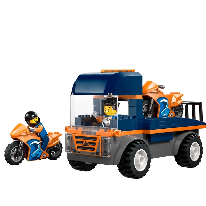 LEGO City Motorcycle Transporter 88 Pieces