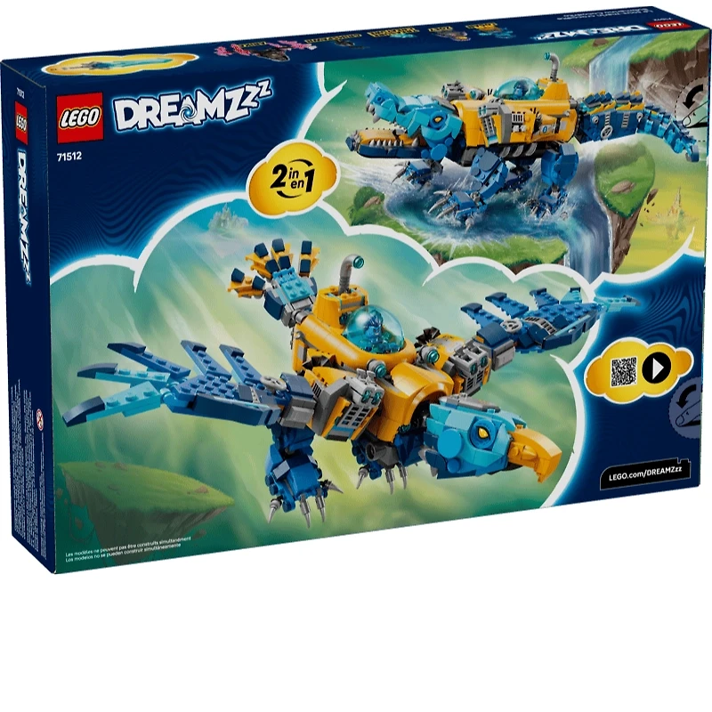 LEGO DREAMZzz™ Crocodile Submarine 1107 Pieces